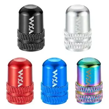 Алюминиевый сплав 10 шт. велосипедный колпачок для вентиля покрышки Schrader колпачки для вентиля покрышки велосипеда чёрный