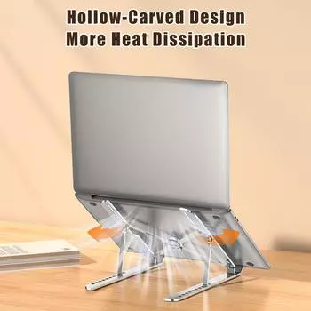 Алюминиевый сплав 10-уровневая регулируемая теплоотдача Стабильная несущая способность Прочный легкий портативный серебряный