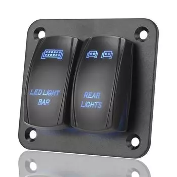 Алюминиевый сплав 2-позиционный переключатель для автофургона, лодки