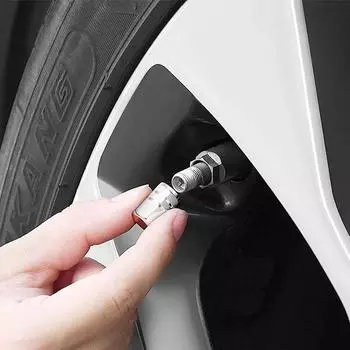 Алюминиевый сплав автомобильных колесных колпачков для вентилей шин, чехлы для обода шин, пылезащитные колпачки для шин для автомобилей, мотоциклов, грузовиков, велосипедов