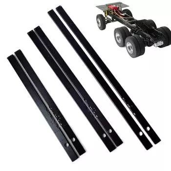 Алюминиевый сплав балки рама для 1/14 Tamiya RC Trailer Tractor Scania MAN Benz Volvo 4x2 370mm