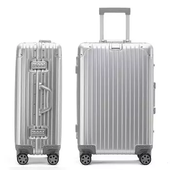 Алюминиевый сплав Carry TSA All Aluminum Large Carry Large Overseas Business 2 ночи и 3 S Size [Voxkin] Чемодан, Корпус, Кейс, Замок, Ручная кладь, Сплав,