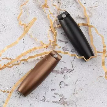 Алюминиевый сплав герметичный контейнер для таблеток бутылка портативный уличный брелок однокамерный держатель капсул водонепроницаемый футляр для лекарств золотой