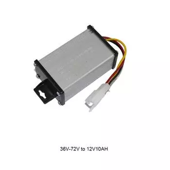 Алюминиевый сплав Электромобиль Понижающий преобразователь Съемный Рассеиватель тепла Защита от перегрузки по току Инвертор для скутера 48 В-72 В