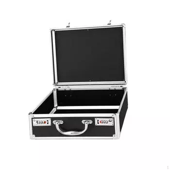 Алюминиевый сплав кейс для переноски дома с замком-органайзером портативный инструмент для путешествий на открытом воздухе