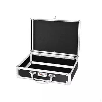 Алюминиевый сплав кейс для переноски дома с замком-органайзером портативный инструмент для путешествий на открытом воздухе