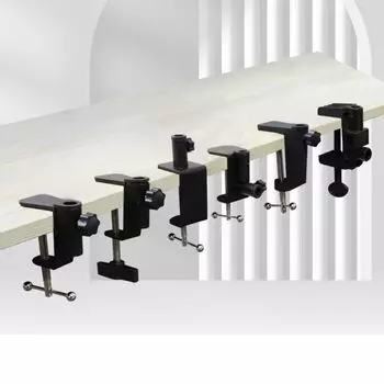 Алюминиевый сплав кронштейн зажим аксессуары DIY фиксированные металлические зажимы фитинги винтовые держатели камеры для вещательного микрофона настольная лампа