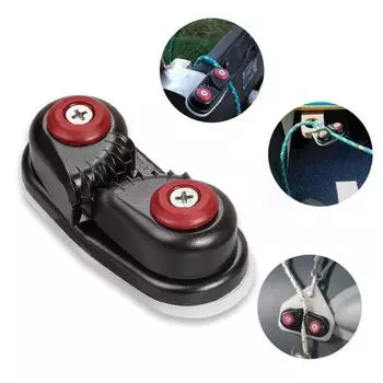 Алюминиевый сплав кулачковый зажим для каната, захват для морских парусных принадлежностей, автоматическая зажимная пластина для каната