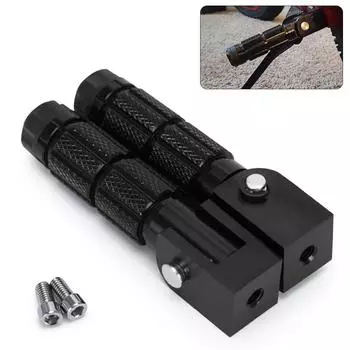Алюминиевый сплав M8 универсальный мотоцикл складные подножки подножки подножки задние педали комплект