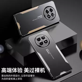 Алюминиевый сплав металлический жесткий чехол для Realme 13 Pro Plus 12X 12 Plus матовая задняя крышка силиконовый противоударный полный чехол для OPPO Realme13 4G 12 Pro Plus For Realme 13 Pro синий