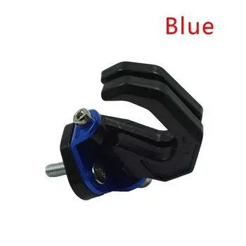 Алюминиевый сплав мотоциклетный багажный шлем двойной крючок крепление мотоциклетный скутер шлем держатель сумка крючок для бутылки вешалка с винтом красный