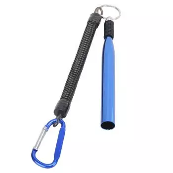 Алюминиевый сплав Мягкие приманки Рыболовные аксессуары Инструмент для оснастки Wacky Worm с 100 уплотнительными кольцамиСиний