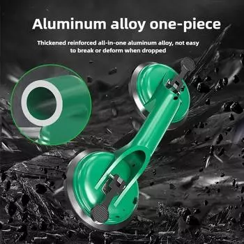 Алюминиевый сплав, прочная присоска, тяжелый подъем дверей и окон, плиточник, работающий с напольной плиткой, монтаж и фиксация