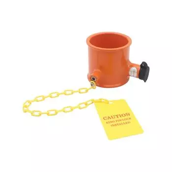 Алюминиевый сплав RV Trailer 5th Wheel King Lock Heavy Duty Metal King Pin Lock с защитой от кражи