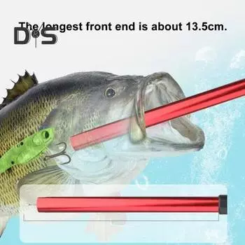 Алюминиевый сплав рыболовный крючки съемник Т-образная ручка рыболовный крючки съемник экстрактор Dehooker Сепаратор Разъединитель Инструменты для удаления рыболовные принадлежности S серебряный