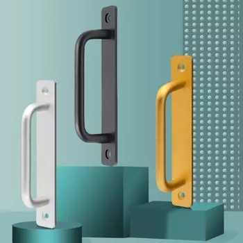 Алюминиевый сплав сарай домашний шкаф ящик мебельная фурнитура ручка инструмента S серебряный