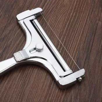 Алюминиевый сплав Сырорезка Регулируемая толщина Маслорезка Мягкий Масло Сырорезка Скребок для Сыра Кухонные Гаджеты