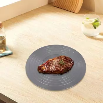 Алюминиевый сплав Тепловая пластина Рассеиватель тепла для плиты Двусторонняя нескользящая конструкция