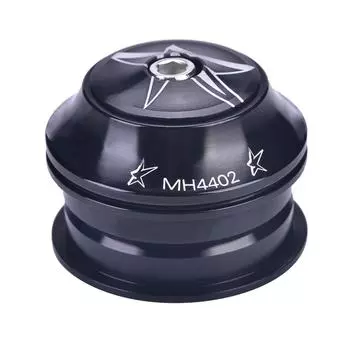 Алюминиевый сплав велосипеда передняя вилка шток рулевая колонка сменные снасти велосипедный аксессуар (черный)