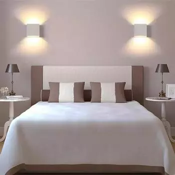 Алюминиевый светодиодный настенный светильник IP65, садовый светильник для балкона, крыльца, светильник для дома, ночник, настенный светильник 110 В 220 В Cold White 6000K