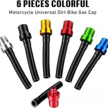 Алюминиевый топливный бак газовый колпачок вентиляционный для Dirt Pit Bike Мотоцикл ATV Quad Мотокросс CRF KLX YZF чёрный