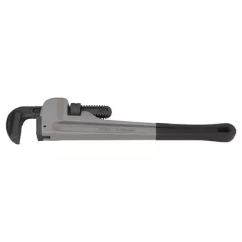 Алюминиевый трубный ключ TONE, применимый диаметр трубы 65A, общая длина 412 мм, максимальное открытие 85 мм, ALPW-450