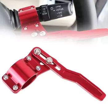 Алюминиевый удлинитель для автомобильного стайлинга, комплект для установки сигнального рычага в положение «вверх», универсальный регулировочный стержень для рулевого колеса Red