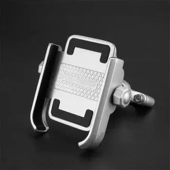 Алюминиевый Велосипедный Мотоциклетный Держатель для Телефона на Руль с Вращением на 360 Градусов Универсальный Велосипедный Зажим для Телефона для Мобильного Телефона