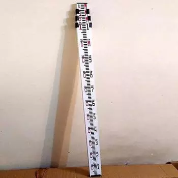 Алюминиевый выравнивающий стержень длиной 4 м, 4 секции, легкий вес, свободный брезентовый чехол для удобства хранения