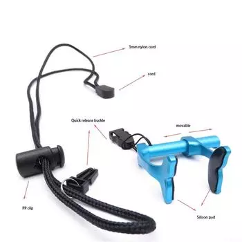 Алюминиевый зажим для синхронного плавания с балансировкой давления на уши Описание