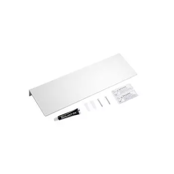 Алюминий Цинк Цинковый сплав Простая настенная полка для хранения Полка для ванной Кухонные полки Хранение в ванной 30cm