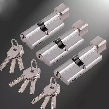 Алюминий Цинк Цинковый Сплав Слива Цилиндровый Замок Цилиндровый Замок Аксессуары Фурнитура Домашний Ремонт 1