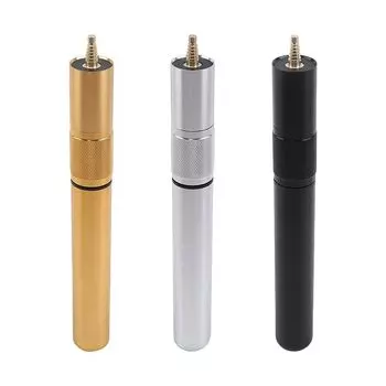 Aluminium Billiards Extender Telescopic Snooker Cue Extension Pool Extension Stick Sports Supplies золотой