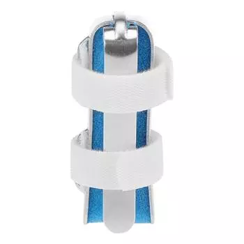 Aluminium Finger Hand Splint Recovery Injury Pain Bending Deformation Correction M M