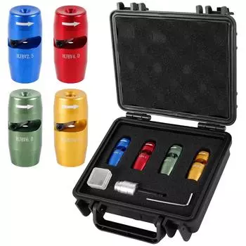 Aluminum Alloy Electric Wire Stripper Cable Peeling Stripper Practical Rotary Stripping Tool Compatible with Electric Drills