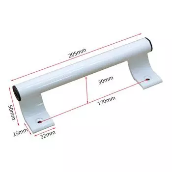 Aluminum Alloy Exposed Handle Heavy-Duty Sliding Door Handle Glass Door Handle Glass Door Sliding Door Handles серый