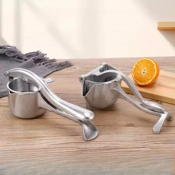 Aluminum Alloy, Manual Juicer, Household Small Squeezer, Lemon Juice Machine, Kitchen Small Tool, Fruit Squeezer style 1