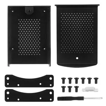 Алюминиевый корпус с охлаждающим вентилятором и комплектом радиаторов, корпус с пассивным/активным охлаждением, бронированный корпус из алюминиевого сплава, подходящий для Raspberry Pi 5 A