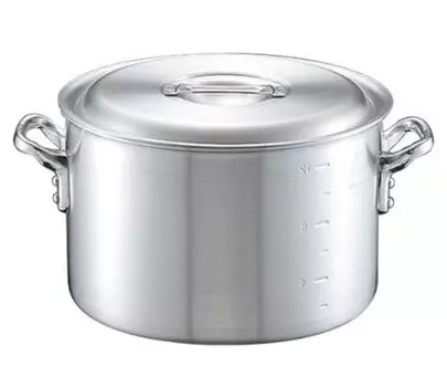 Aluminum king pot 24cm half-body (with scale)