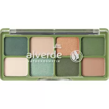 alverde eyeshadow palette 60 Emerald Dreams 11.2g