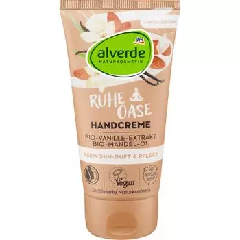 Alverde Hand Cream Eco-Natural Vanilla Extract & Almond Oil 75ml