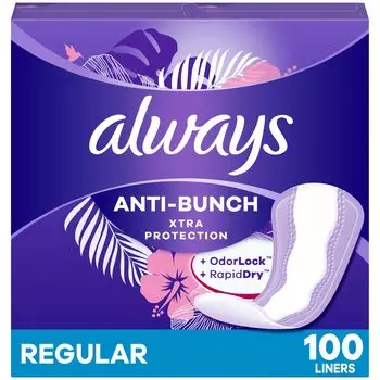 Always Extra Protection Napkins Daytime Unscented 100 Pieces