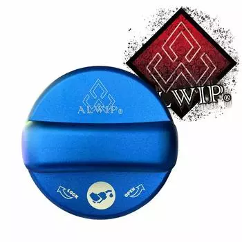 ALWIP (Toyota, Daihatsu and Lexus) Compatible with Aluminum Fuel Cap Cover Gasoline Tank Cap (Blue)
