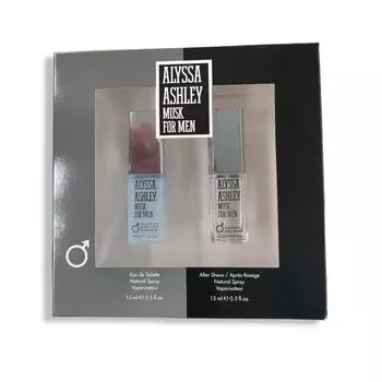 Alyssa Ashley Musk for Men Мужской парфюмерный набор (2 шт.)