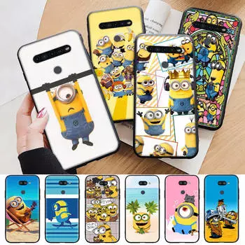 AM25 милый миньон черный чехол для Xiaomi Poco X6 M5 M6 F5 F6 F1 C65 C55 C50 C51 C40 Redmi Note 7 8 14C A3X 13C 12C 11 10A 9C Pro Sofe Cover Redmi Note 10s капри