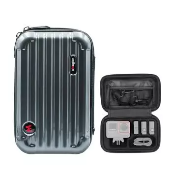 aMagisn AC03 Спортивный чехол для камеры Портативная сумка для хранения камеры с полуоткрытой съемной конструкцией серый