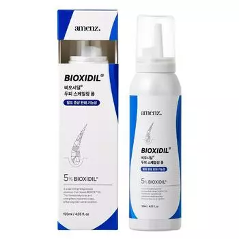 Aman s Biocidil hair loss symptom relief scalp care pore scaling shampoo foam 30 days, 1 piece, 120ml