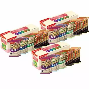Amano Foods Miso Soup Full of Love 5 видов 30 блюд Набор Miso Soup 5 видов 10 блюд 3 [Набор продуктов] (Любящие части)