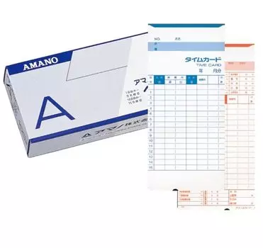 Amano Time Card A Карта
