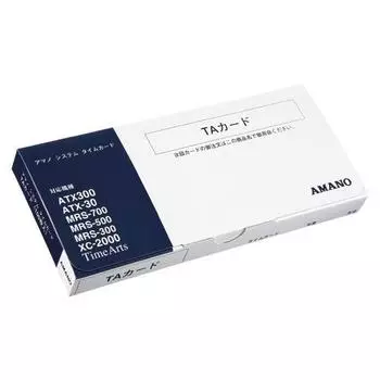 Amano Time Card TA TA 00037302 купить 3 коробки (100 штук) [Массовый набор]
